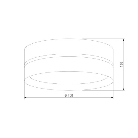 Потолочный светильник TK Lighting 6577 Linobianco