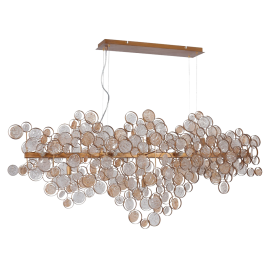 Подвесной светильник Crystal Lux Deseo SP15 L1400 Gold