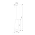 Подвесной светильник TK Lighting 10085 Zing