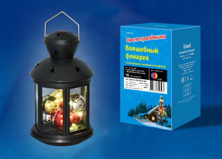 Переносной светодиодный фонарь Uniel 120х200 ULD-L1220-010/DTB/RGB Black UL-00002309