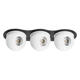 Комплект из светильника и рамки Lightstar Intero Ball (217637+217064+217064+217064) i637646464