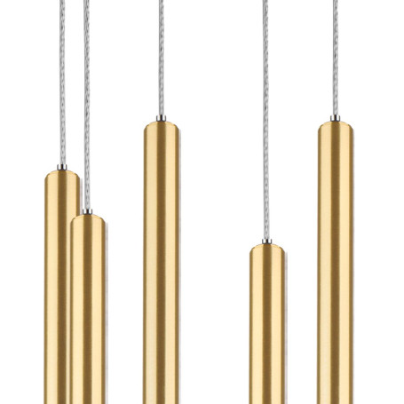 Комплект с подвесной люстрой Lightstar Tubo (574733+747233 (8шт) L8T747233