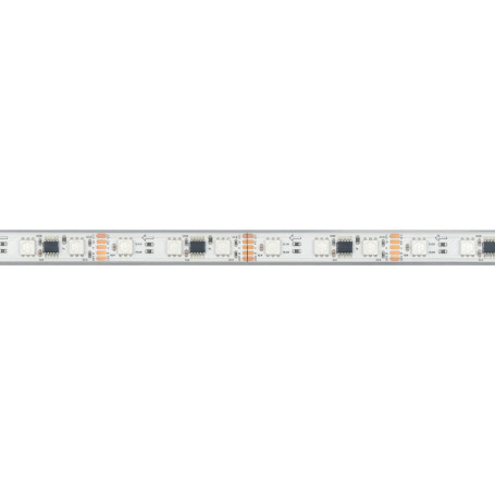 Светодиодная лента герметичная Arlight 14W/m 60LED/m 5060SMD разноцветный 5М DMX-PS-B60-12mm 12V 039605