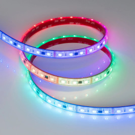 Светодиодная лента герметичная Arlight 14W/m 60LED/m 5060SMD разноцветный 5М DMX-PS-B60-12mm 12V 039605