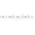 Лента LED 24V 5W 5m/roll 3000K без клейкой ленты Lightstar 420543-02
