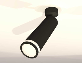 Комплект накладного светильника Ambrella light Techno Spot XM6356002 SBK/FR черный песок/белый матовый (A2210, C6356, N6221)