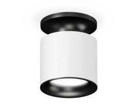 Комплект накладного светильника Ambrella light Techno Spot XS7401082 SWH/PBK белый песок/черный полированный (N7926, C7401, N7011)