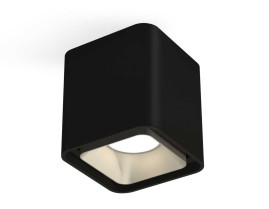 Комплект накладного светильника Ambrella light Techno Spot XS7841003 SBK/SSL черный песок/серебро песок (C7841, N7703)