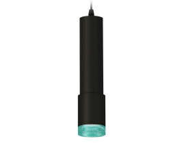 Комплект подвесного светильника Ambrella light Techno Spot XP7422004 SBK/BL черный песок/голубой (A2302, C6356, A2030, C7422, N7194)
