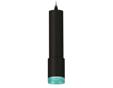 Комплект подвесного светильника Ambrella light Techno Spot XP7422004 SBK/BL черный песок/голубой (A2302, C6356, A2030, C7422, N7194)
