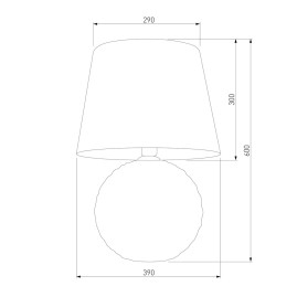 Настольная лампа TK Lighting 16046 Santana