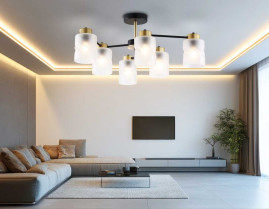 Люстра на штанге Ambrella light TRADITIONAL TR303325