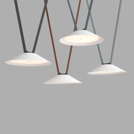 Трековый светильник Denkirs Belty Flow DK5664-WH+BK