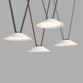 Трековый светильник Denkirs Belty Flow DK5664-WH+BK