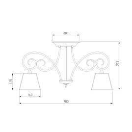 Подвесная люстра Bogates 303/6