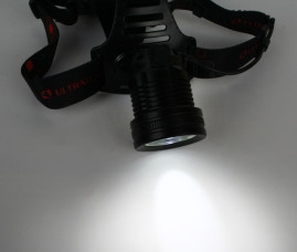 Налобный светодиодный фонарь Ultraflash Headlite аккумуляторный 100х90 300 лм E1335 13905