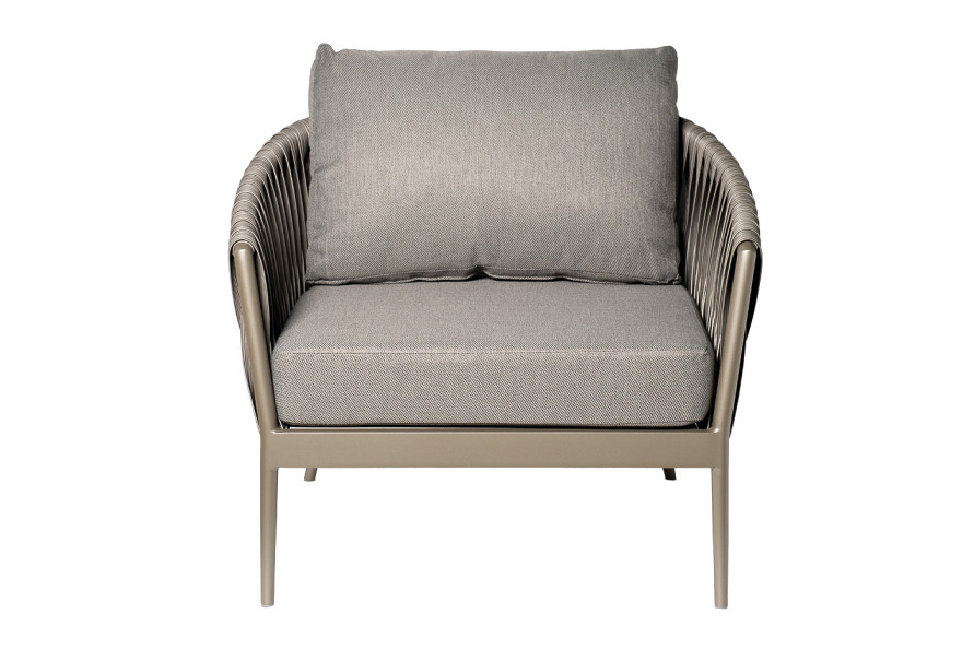 Кресло уличное &quot;Муза&quot; серое