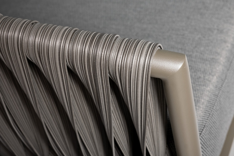 Кресло уличное &quot;Муза&quot; серое