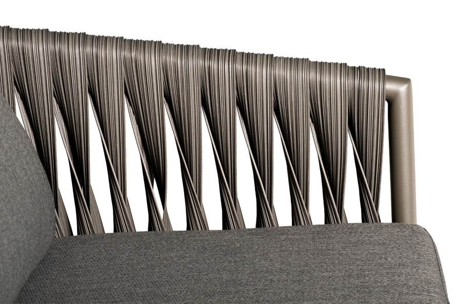 Кресло уличное &quot;Муза&quot; серое