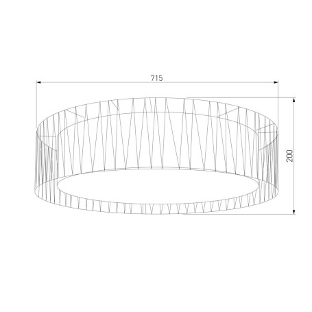 Потолочный светильник TK Lighting 1658 Harmony Black