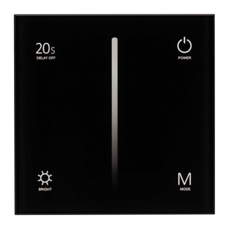 Панель управления Arlight Smart-P6-DIM-G-IN Black 034780