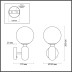 Бра Odeon Light Pendant Okia 4669/1W