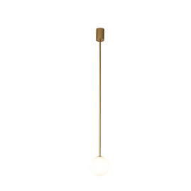 Подвесной светильник Nowodvorski Kier M Satine Gold 10306