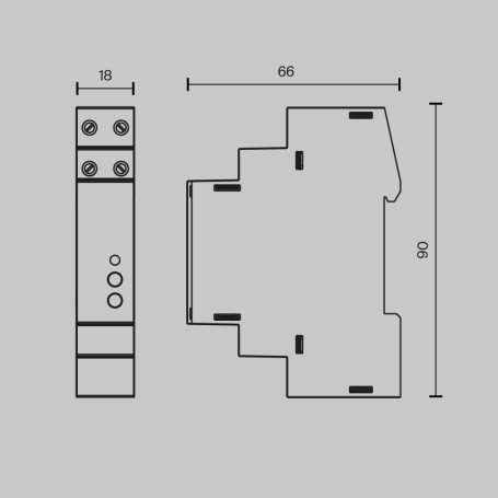 Диммер Maytoni Lighting control 721018