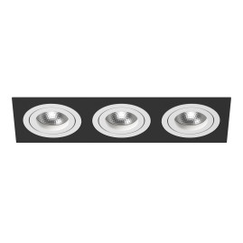 Комплект из светильника и рамки Lightstar Intero 16 (217537+217606+217606+217606) i537060606