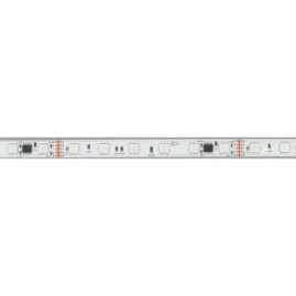 Светодиодная лента герметичная Arlight 14W/m 60LED/m 5060SMD разноцветный 5М DMX-PS-B60-12mm 24V 039182