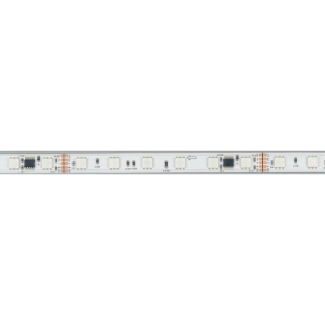 Светодиодная лента герметичная Arlight 14W/m 60LED/m 5060SMD разноцветный 5М DMX-PS-B60-12mm 24V 039182