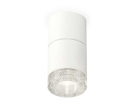 Комплект встраиваемого светильника Ambrella light XS7401162 SWH/CL белый песок/прозрачный MR16 GU5.3 (C7401, A2070, C7401, N7191)