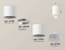 Комплект встраиваемого светильника Ambrella light XS7401162 SWH/CL белый песок/прозрачный MR16 GU5.3 (C7401, A2070, C7401, N7191)
