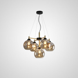 Подвесная люстра Imperium Loft Etna D57 Amber 344131-26