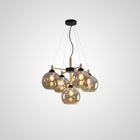 Подвесная люстра Imperium Loft Etna D57 Amber 344131-26