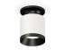 Комплект накладного светильника Ambrella light Techno Spot XS7401083 SWH/PBK белый песок/черный полированный (N7926, C7401, N7031)