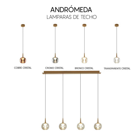 Подвесной светильник Mantra ANDROMEDA 9077