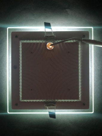 Встраиваемый светодиодный светильник Elvan VLS-705SQ-18W-WH-Wh