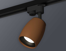 Комплект трекового светильника Ambrella light Track System XT1124031 SCF/PBK кофе песок/черный полированный (A2521, C1124, N7011)