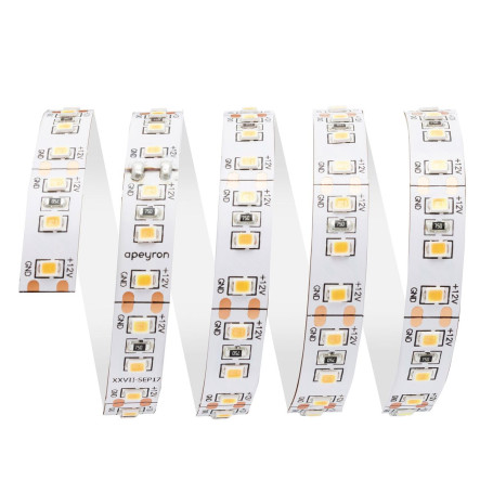 Светодиодная лента Apeyron 12W/m 120LED/m 2835SMD дневной белый 5M 00-131