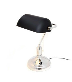 Настольная лампа Lumina Deco Banker LDT 305 BK+CHR