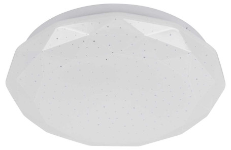Светильник потолочный светодиодный ЭРА Классик без ДУ SPB-6 Slim Sparkle 24W-4K 4000K Б0069787
