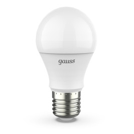 Лампа светодиодная Gauss E27 10W 3000K матовая 102502110