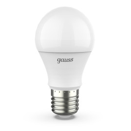 Лампа светодиодная Gauss E27 10W 3000K матовая 102502110