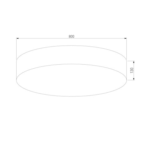 Потолочный светильник TK Lighting 2443 Rondo White
