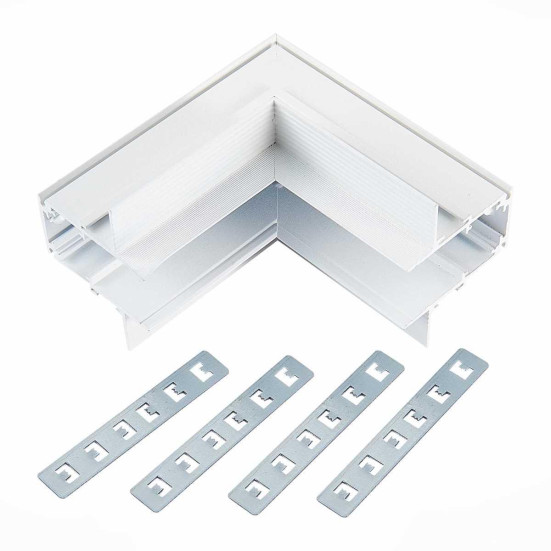 Внутренний угол-соединитель для встраиваемого магнитного шинопровода ST Luce SKYLINE 48 ST1007.549.12