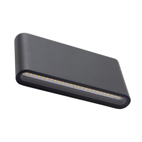 Уличный настенный светильник Nowodvorski Semi Led M Black 11364
