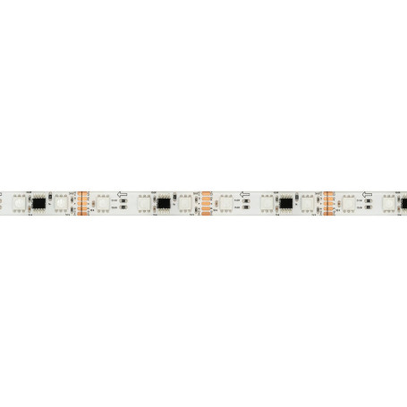 Светодиодная лента герметичная Arlight 14W/m 60LED/m 5060SMD разноцветный 5М DMX-SE-B60-10mm 12V 039604