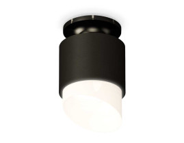 Комплект накладного светильника Ambrella light Techno Spot XS7511066 SBK/PBK/FR черный песок/черный полированный/белый матовый (N7926, C7511, N7175)