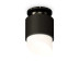 Комплект накладного светильника Ambrella light Techno Spot XS7511066 SBK/PBK/FR черный песок/черный полированный/белый матовый (N7926, C7511, N7175)